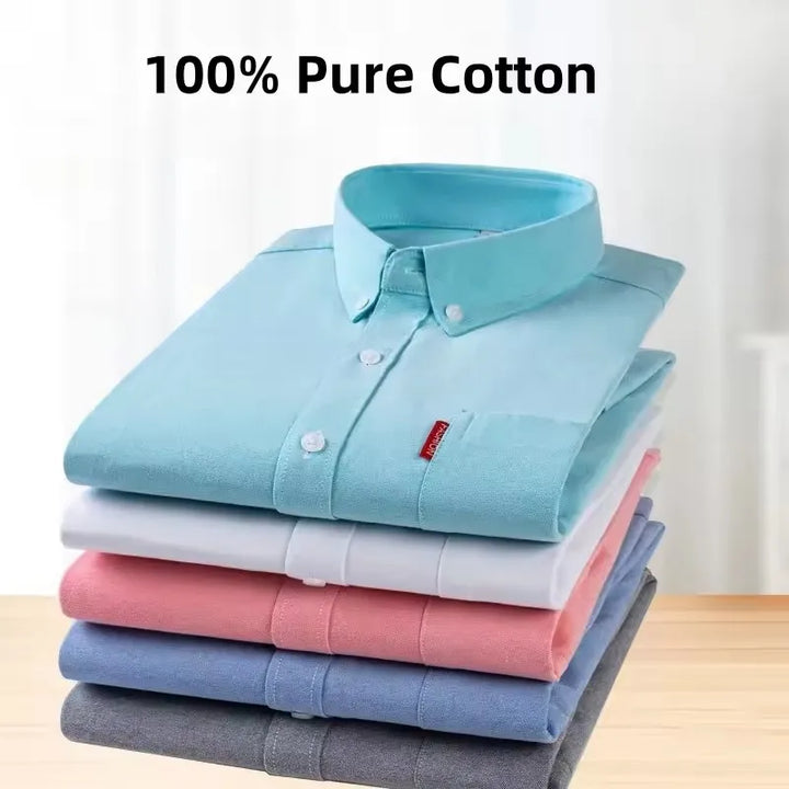 Men’s Solid Business Shirt | Smart Everyday Style