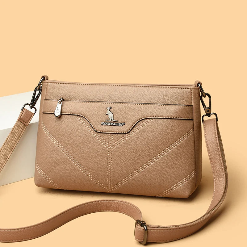 Women’s Classic Shoulder Crossbody Bag | حقيبة كتف نسائية كلاسيكية