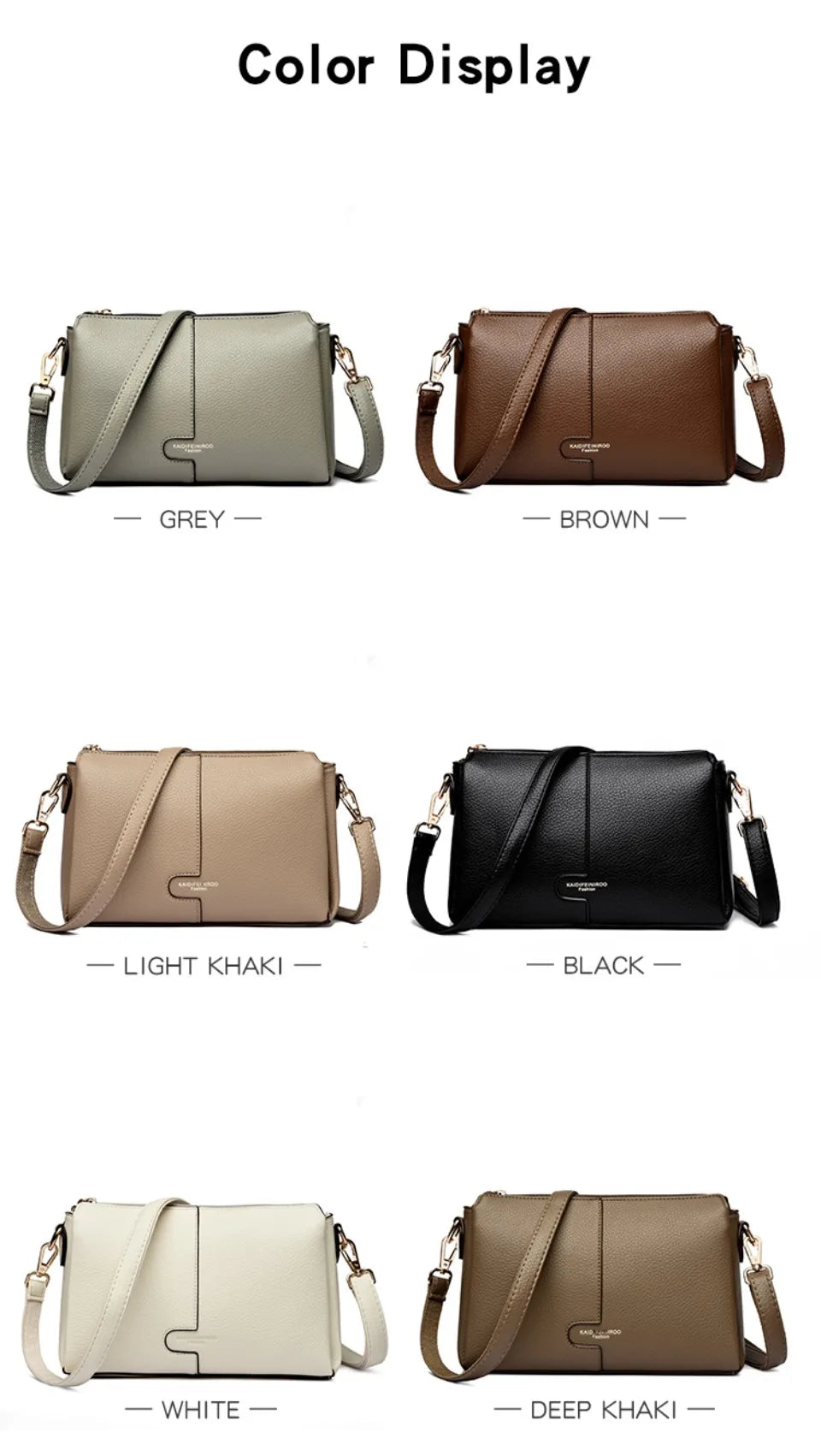 Women’s Soft Leather-Look Shoulder Bag | Elegant Summer Crossbody
