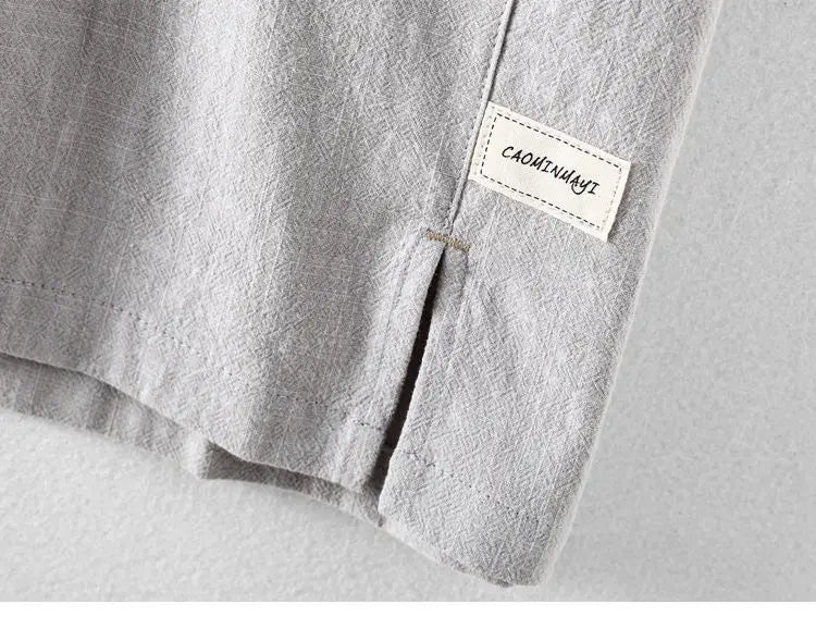 Men’s Linen Blend Polo Shirt | Breathable Summer Casual Style