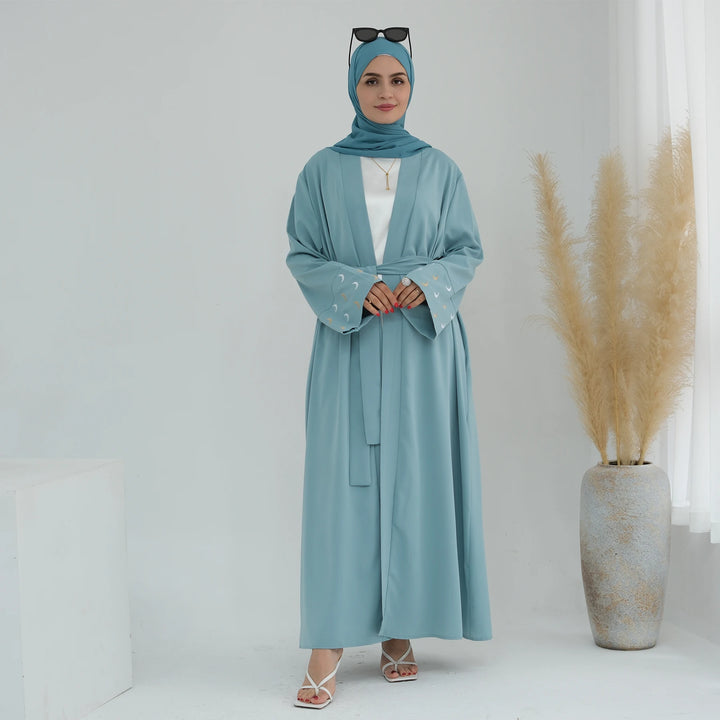 Embroidered Abaya | Elegant Modest Kaftan Style