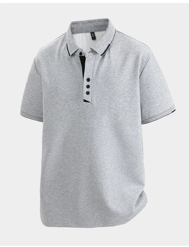 Men’s Plus Size Cotton Polo Shirt