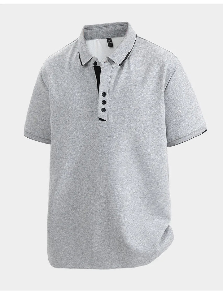 Men’s Plus Size Cotton Polo Shirt