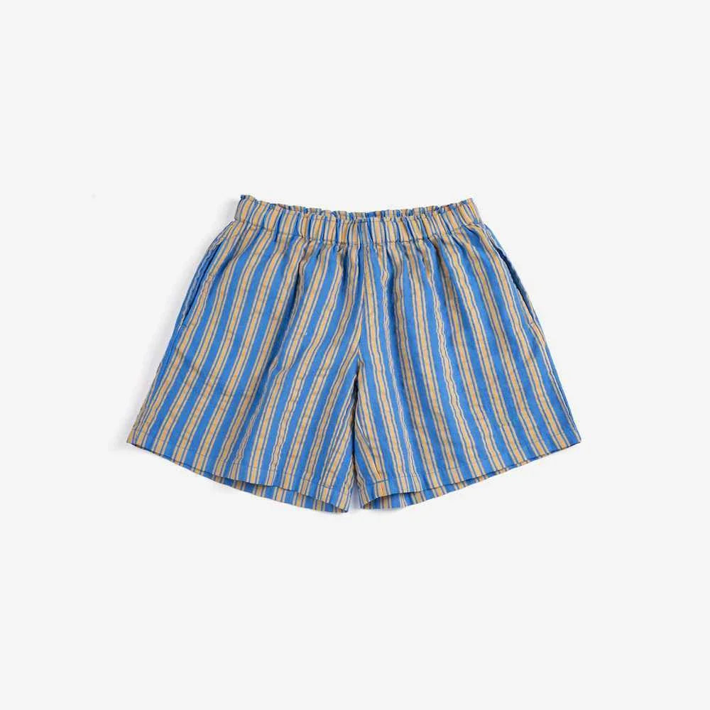 Kids’ Cotton Print Shirt & Shorts Set by Size | طقم أطفال قطني مطبوع حسب المقاس