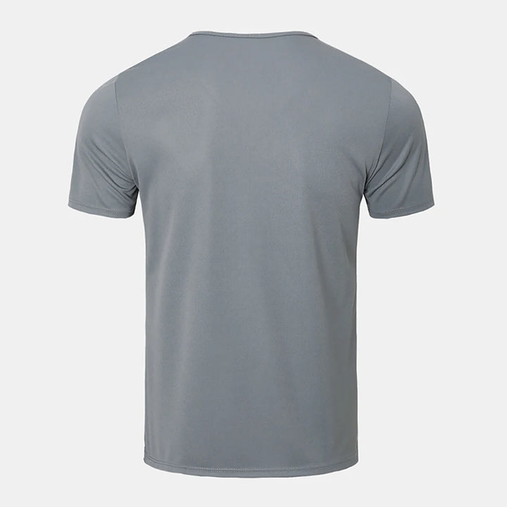 Men’s Printed Quick-Dry Sports T-Shirt 1/4 Pack | تيشيرت رياضي رجالي مطبوع فردي أو ٤ قطع