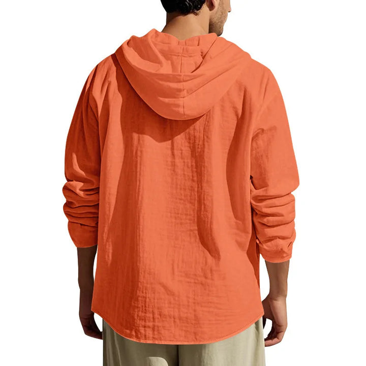 Men’s Linen Shirt & Pants Set | Breathable Relaxed Fit
