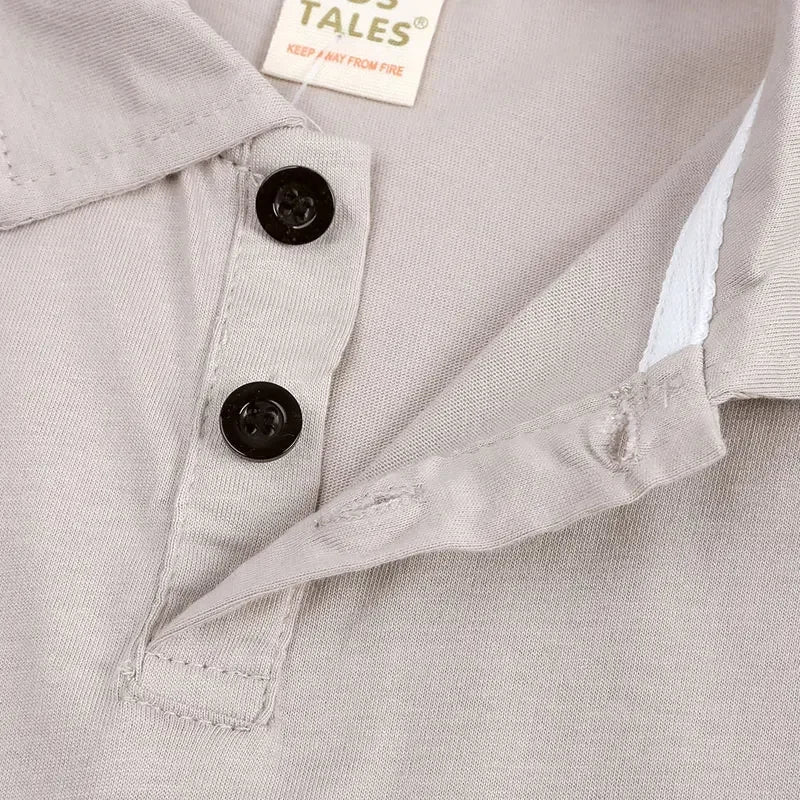 Boys’ Summer Shirt & Shorts Set | طقم أولاد صيفي بقميص وشورت