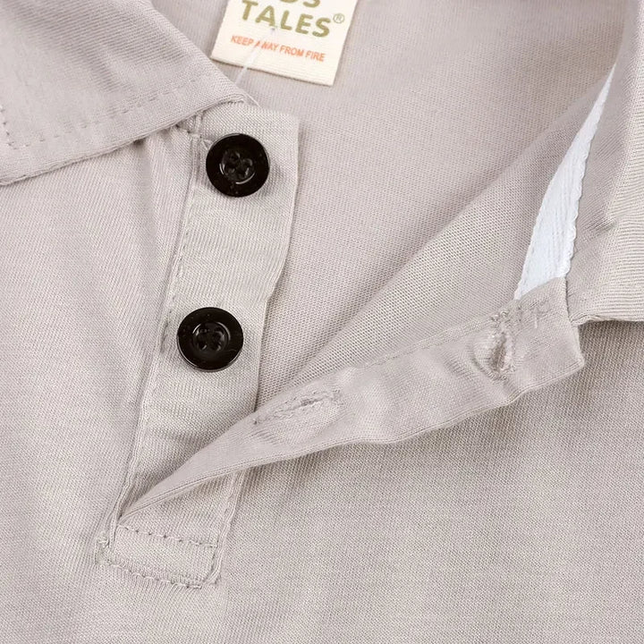 Boys’ Summer Shirt & Shorts Set | طقم أولاد صيفي بقميص وشورت