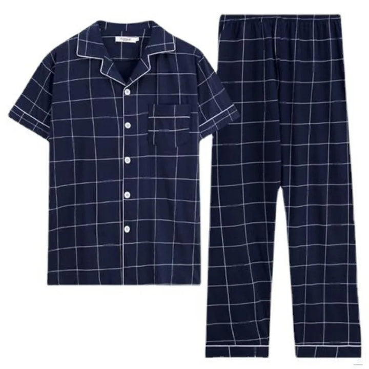 Men’s Cotton Pajamas Set | Comfortable Everyday Sleepwear