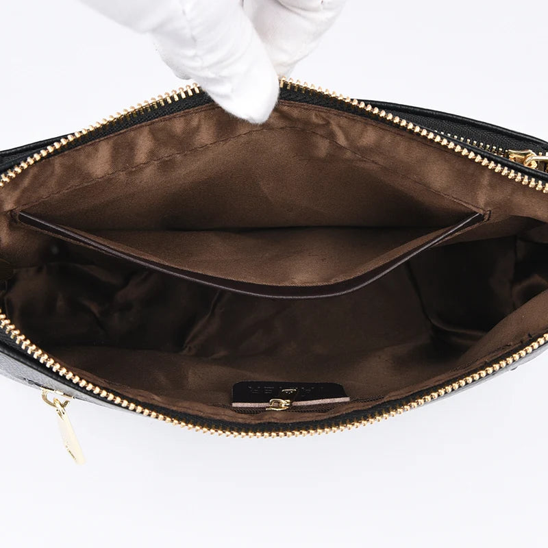Women’s Solid Shoulder Crossbody Bag | حقيبة كتف نسائية عملية