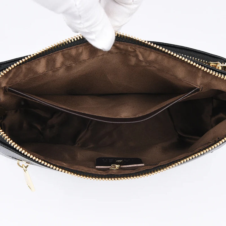 Women’s Solid Shoulder Crossbody Bag | حقيبة كتف نسائية عملية