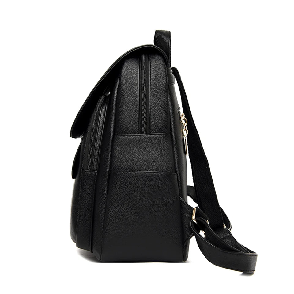 Women’s Large Capacity Backpack | حقيبة ظهر نسائية واسعة وعملية