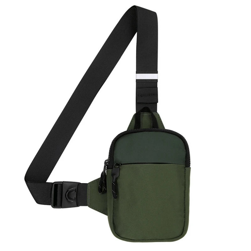 Men’s Lightweight Crossbody Chest Bag | حقيبة صدر رجالية خفيفة متعددة الاستخدام