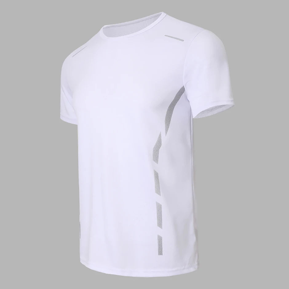 Men’s Printed Quick-Dry Sports T-Shirt 1/4 Pack | تيشيرت رياضي رجالي مطبوع فردي أو ٤ قطع
