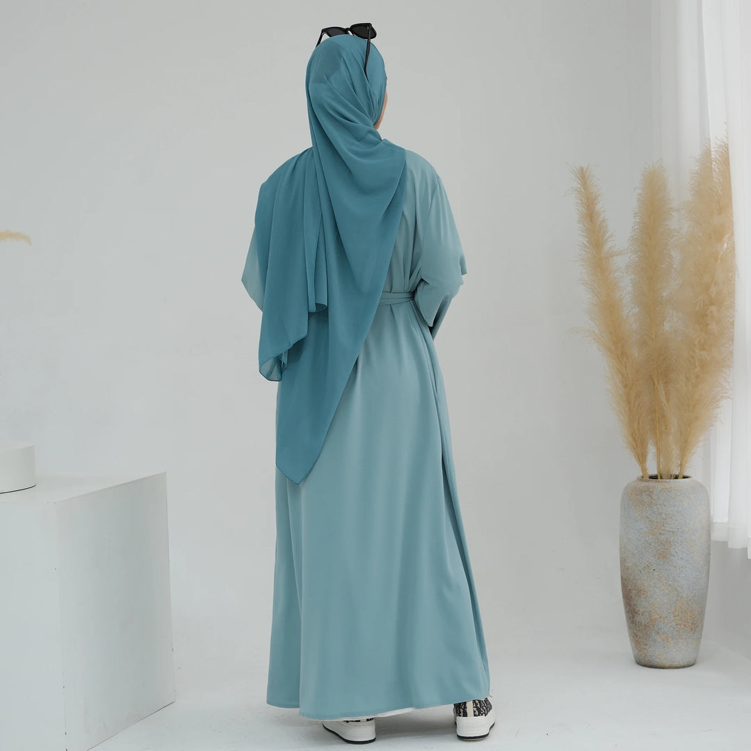 Embroidered Abaya | Elegant Modest Kaftan Style