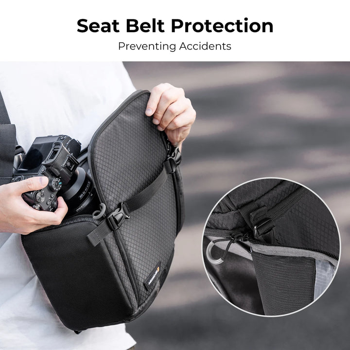 Men’s Waterproof Camera Sling Backpack 10L | حقيبة كاميرا رجالية مقاومة للماء 10 لتر