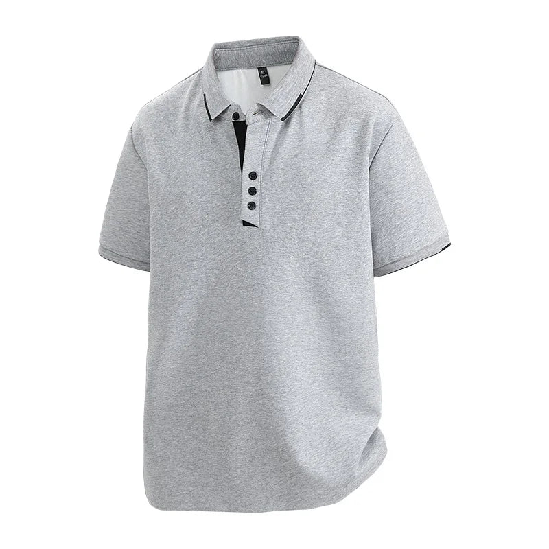 Men’s Plus Size Cotton Polo Shirt