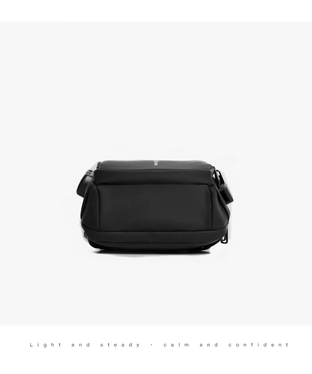 Men’s Anti-Theft Oxford Sling Chest Bag | حقيبة صدر رجالية أكسفورد مضادة للسرقة