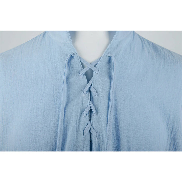 Men’s Cotton Linen Vintage Shirt | Relaxed Summer Style