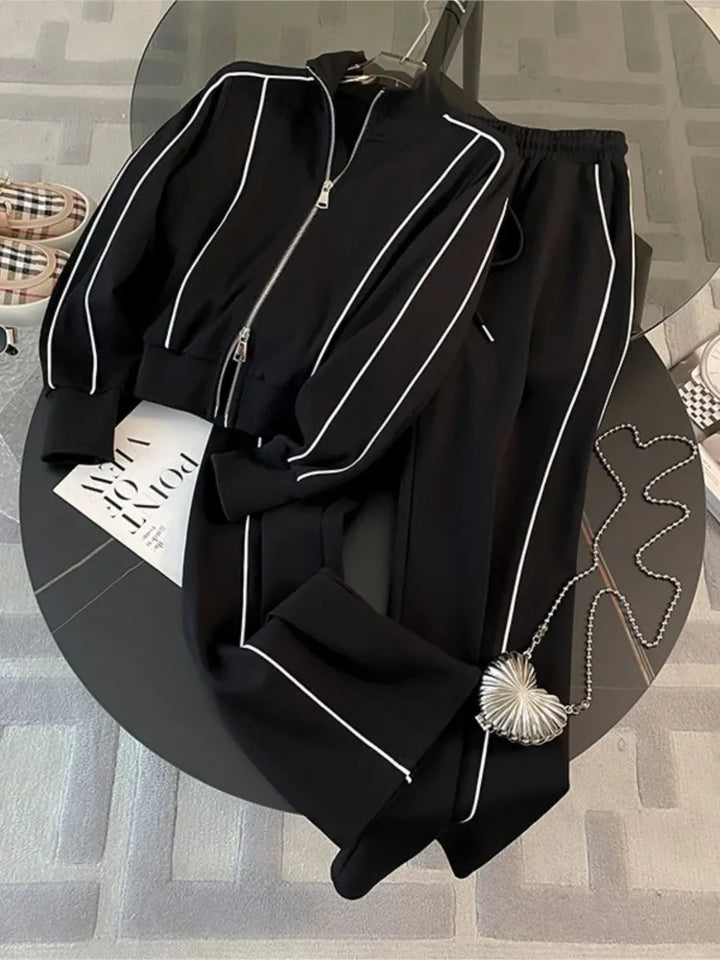 Women’s Activewear 2-Piece Set | Zipper Jacket & Pants