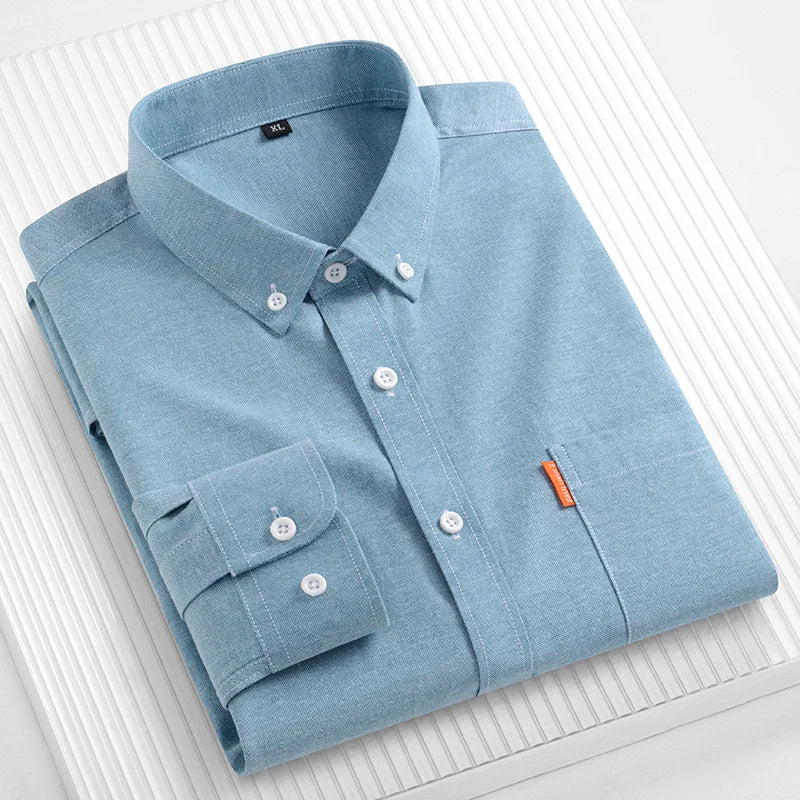 Men’s Solid Business Shirt | Smart Everyday Style