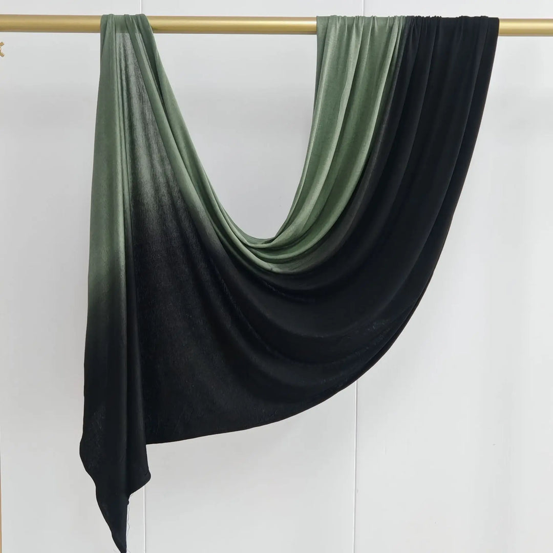 Women’s Gradient Jersey Hijab Scarf | Soft Everyday Drape