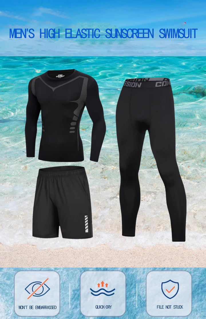 Men’s Sun Protection Swim Set | طقم سباحة رجالي للحماية من الشمس