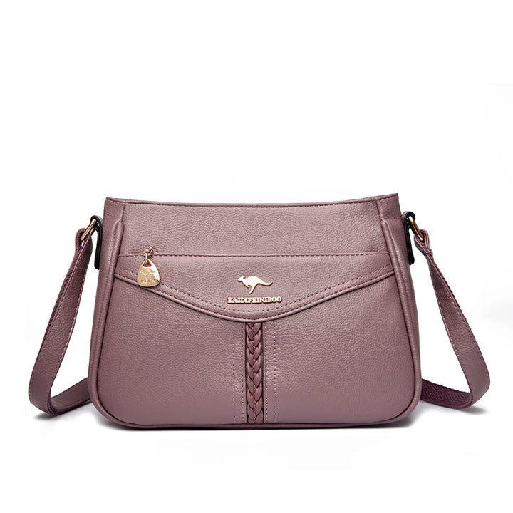 Women’s Soft Flap Shoulder Bag | حقيبة كتف نسائية ناعمة وعملية