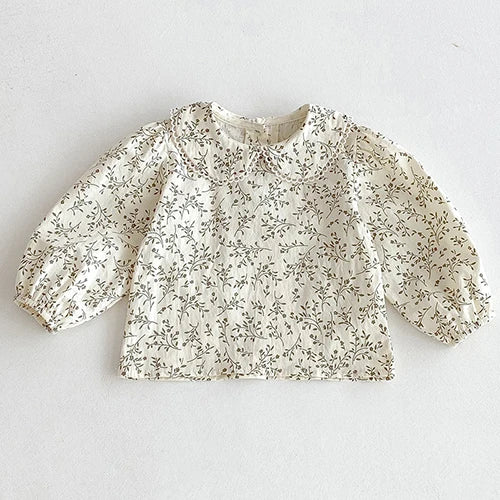 Girls’ Corduroy Princess Dress | فستان بناتي أنيق لعمر 2-6 سنوات - Floral