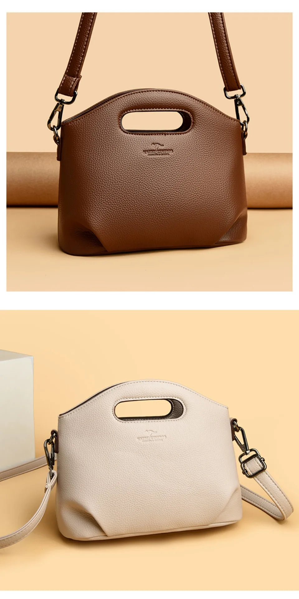 Women’s Small Soft Shoulder Tote | Elegant Casual Crossbody