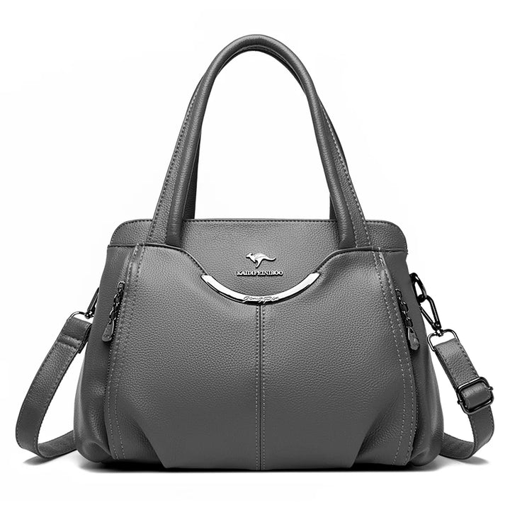 Women’s Soft Leather-Look Tote Bag | Elegant Shoulder Crossbody