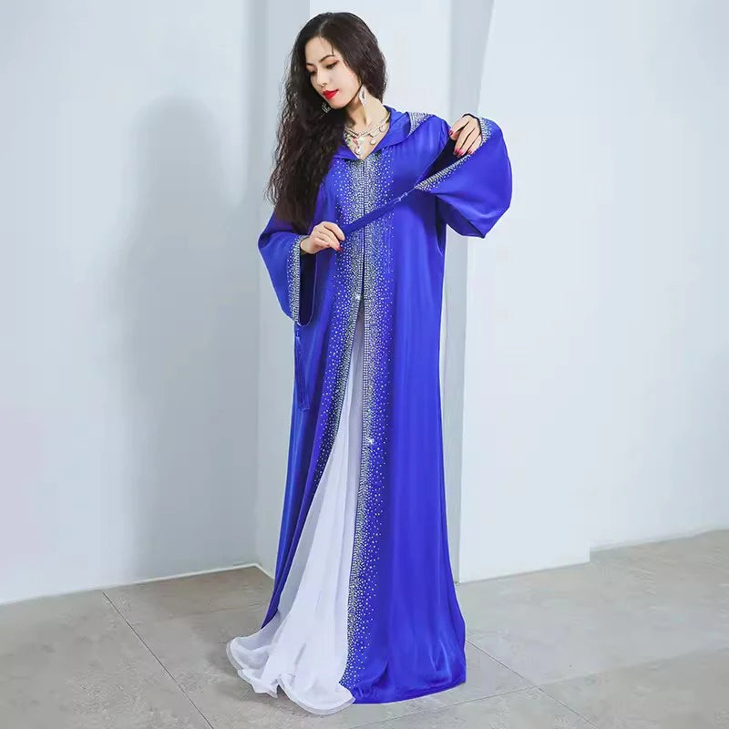 Women’s Regal Hooded Cape Abaya | عباءة كاب ملكية بغطاء رأس