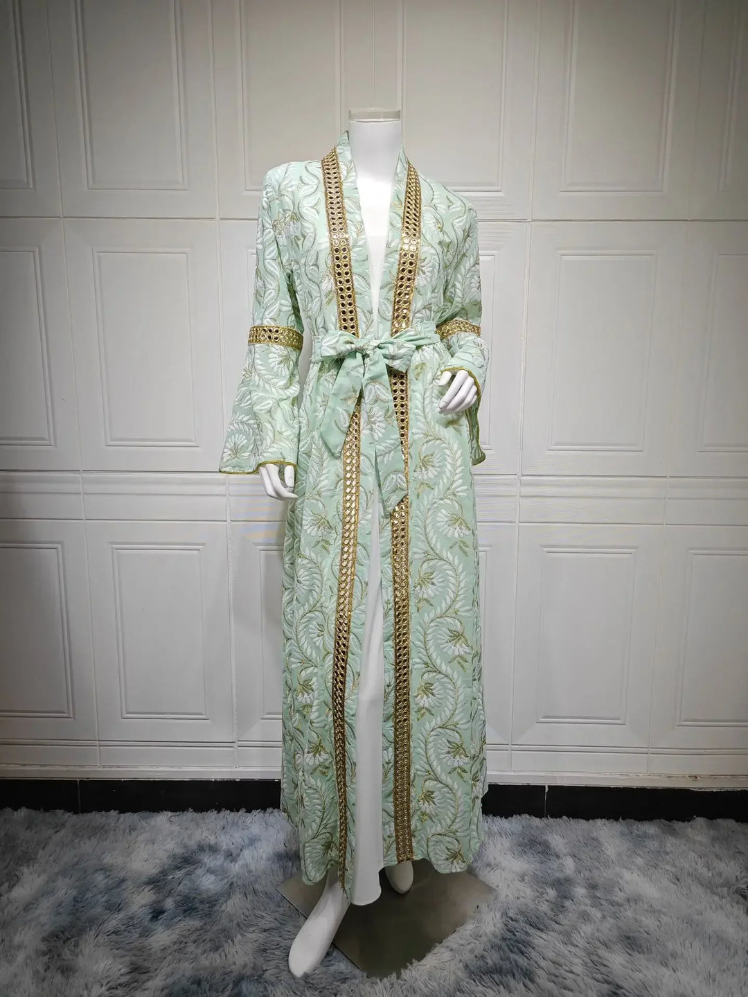 Women's Floral Kaftan Set