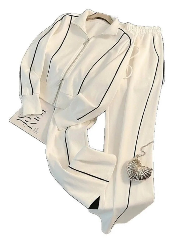 Women’s Activewear 2-Piece Set | Zipper Jacket & Pants