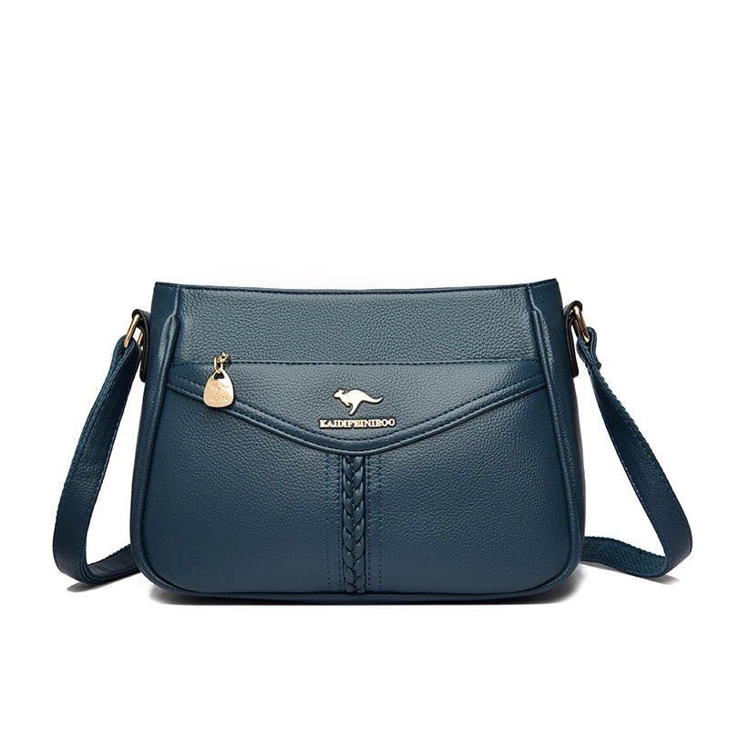 Women’s Soft Flap Shoulder Bag | حقيبة كتف نسائية ناعمة وعملية