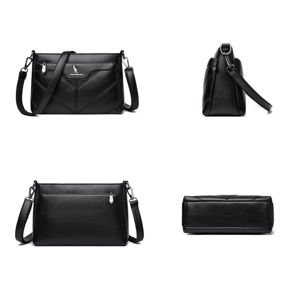 Women’s Classic Shoulder Crossbody Bag | حقيبة كتف نسائية كلاسيكية