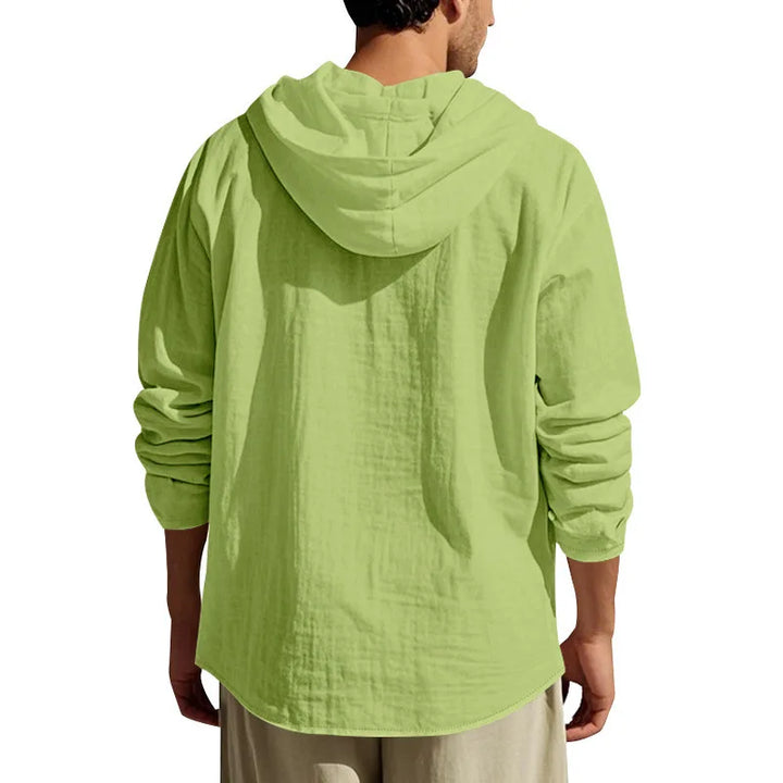 Men’s Linen Shirt & Pants Set | Breathable Relaxed Fit