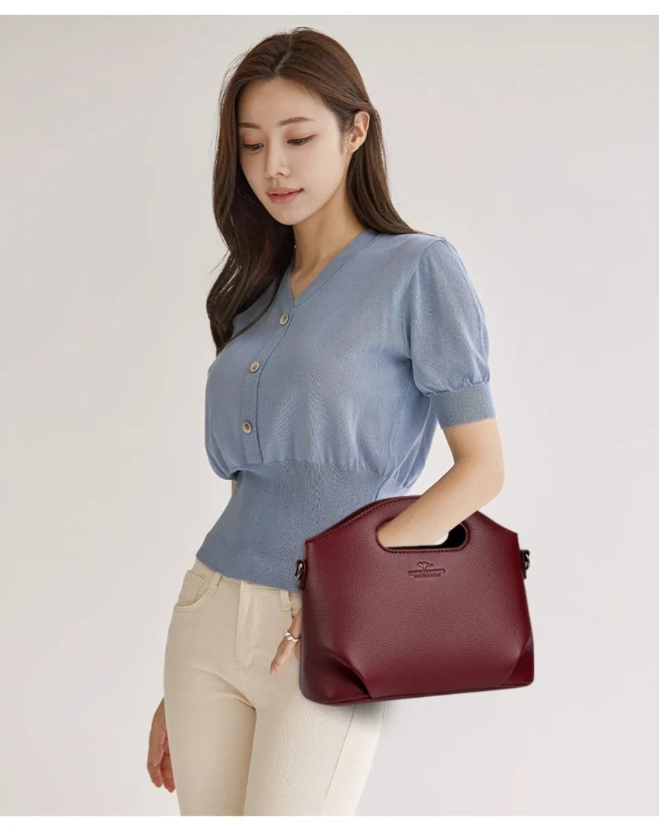 Women’s Small Soft Shoulder Tote | Elegant Casual Crossbody