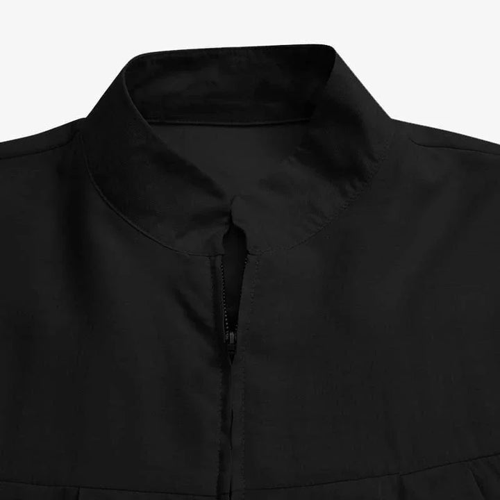 Black Abaya | Elegant Modest Zipper Dress