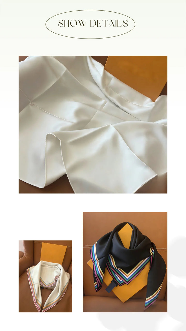 Women’s Pure Silk Shawl | Lightweight Elegant Spring Drape