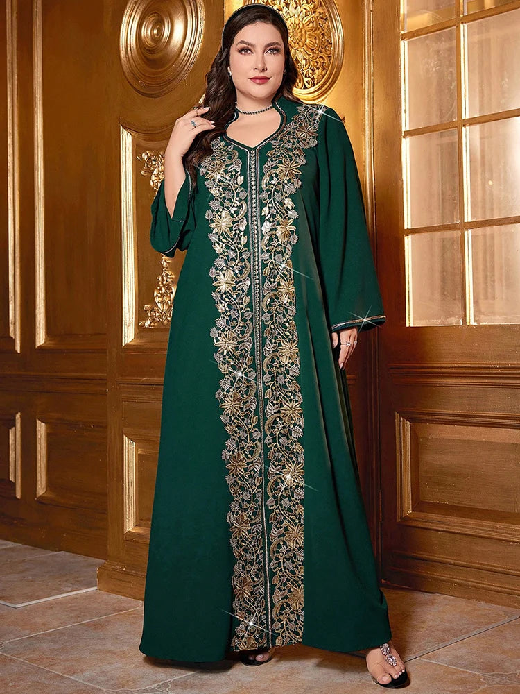 Women’s Dress | Embroidered Formal Maxi Design