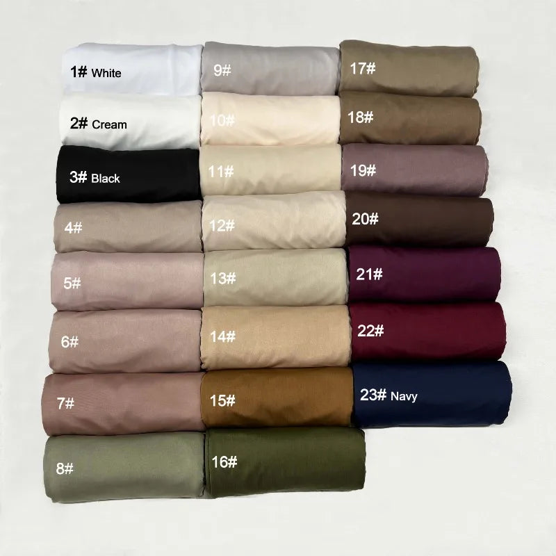 Women’s Liquid Jersey Hijab Scarf | Soft Everyday Drape