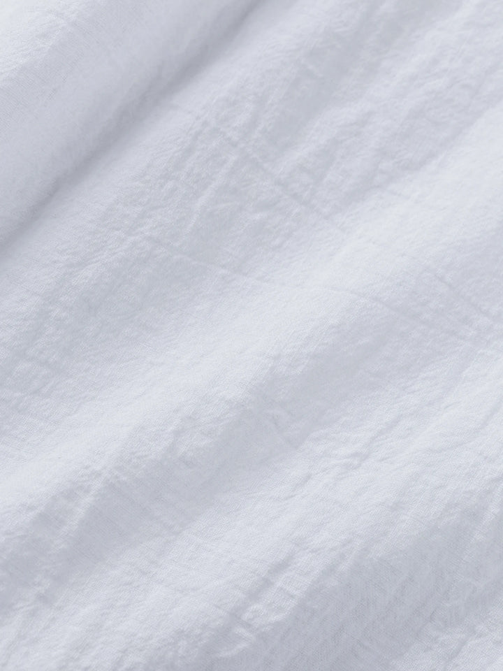Men’s Cotton Linen Short Sleeve Shirt | Relaxed Summer Style