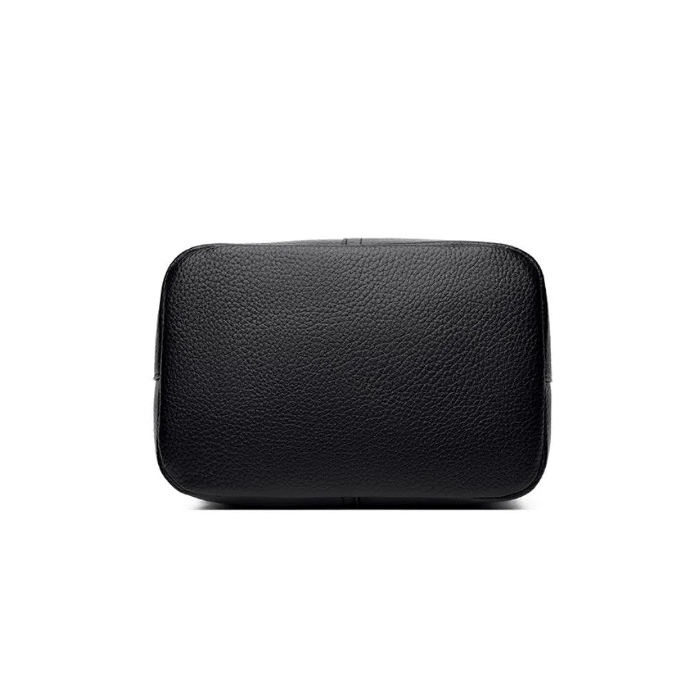 Women’s Soft Bucket Shoulder Bag | Elegant Top-Handle Tote