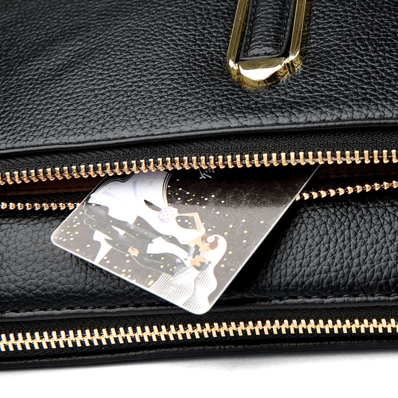 Women’s Solid Shoulder Crossbody Bag | حقيبة كتف نسائية عملية
