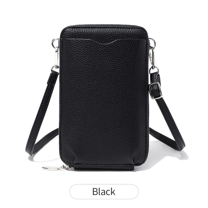 Women’s Multi-Function PU Phone Crossbody Bag | حقيبة هاتف نسائية متعددة الاستخدامات