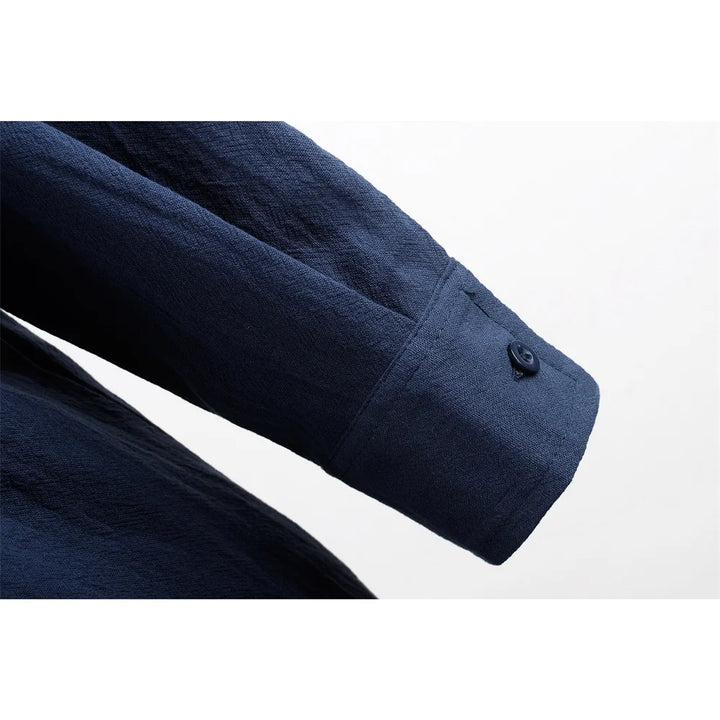 Men’s Cotton Linen Vintage Shirt | Relaxed Summer Style