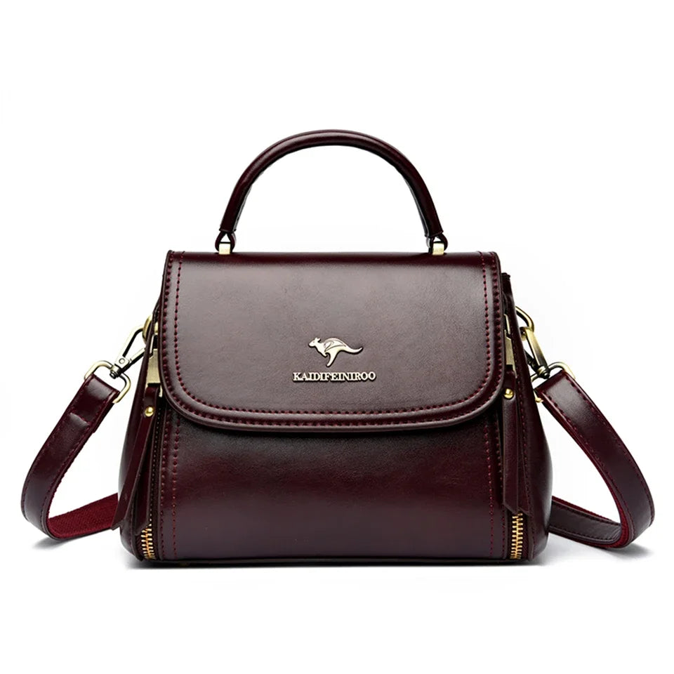 Women’s Soft Top-Handle Shoulder Bag | حقيبة نسائية بيد علوية