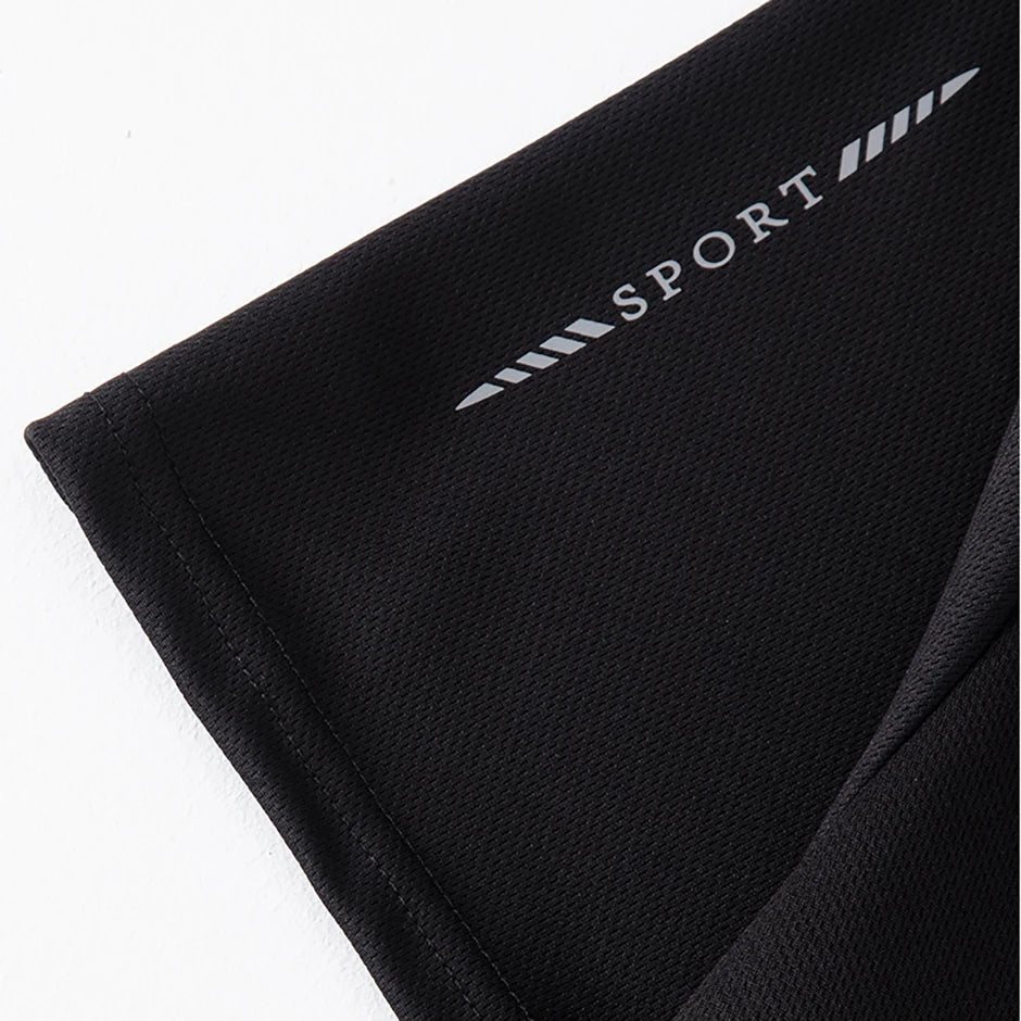 Men’s Quick-Dry Reflective Sports T-Shirt 1/4 Pack | تيشيرت رياضي رجالي سريع الجفاف فردي أو ٤ قطع