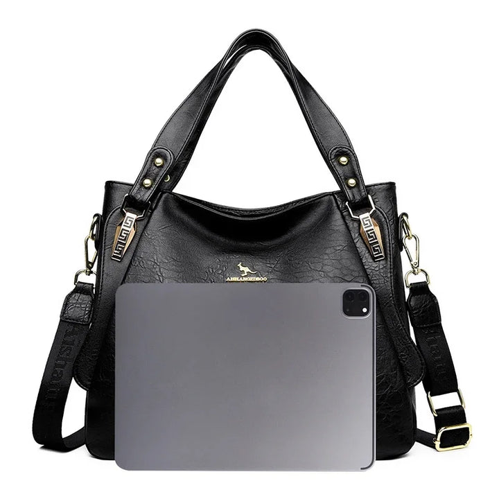 Women’s Soft Top-Handle Bag | Large Capacity Shoulder Tote